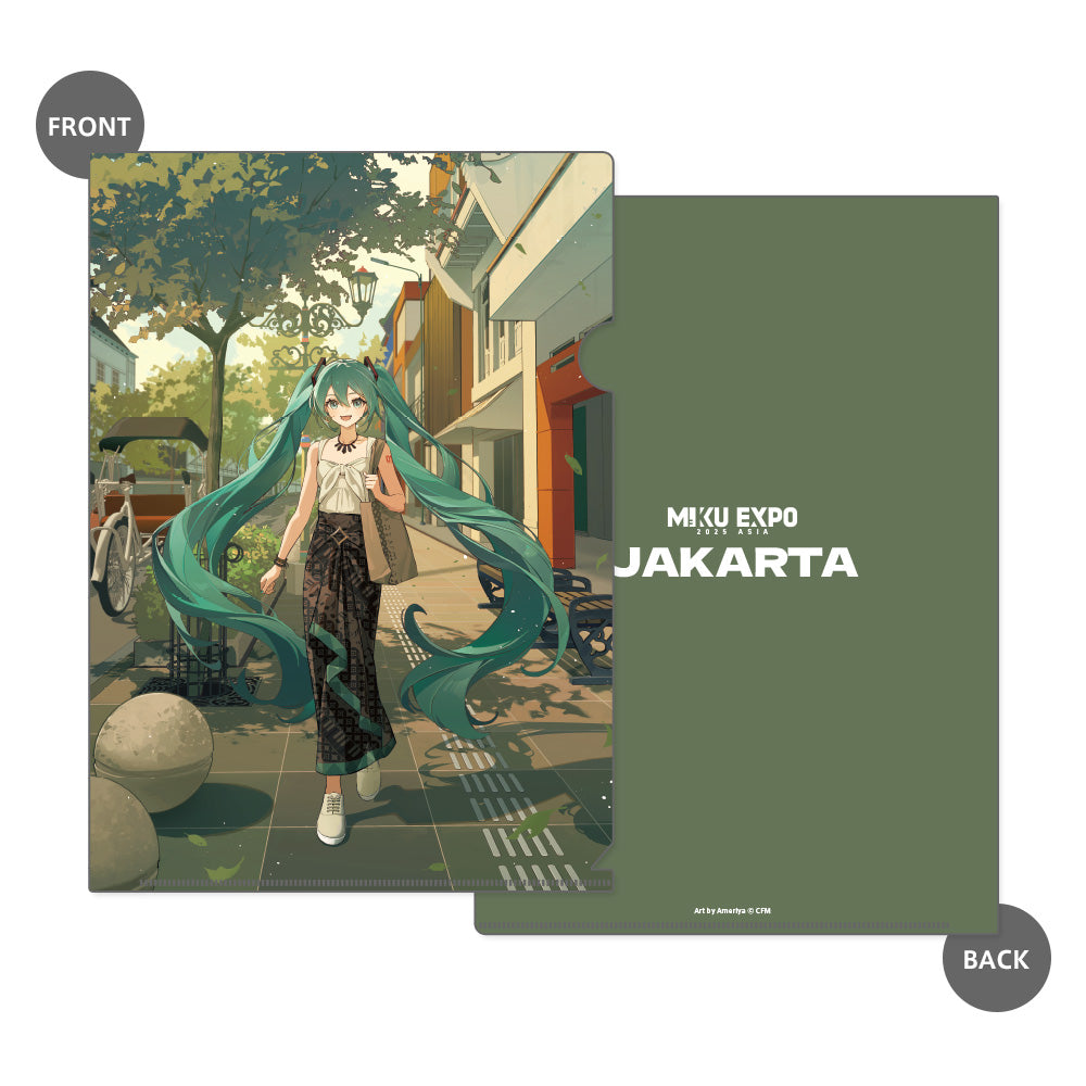 Jakarta '25 Miku Clear File – MIKU EXPO 2025 ASIA Official Goods Store