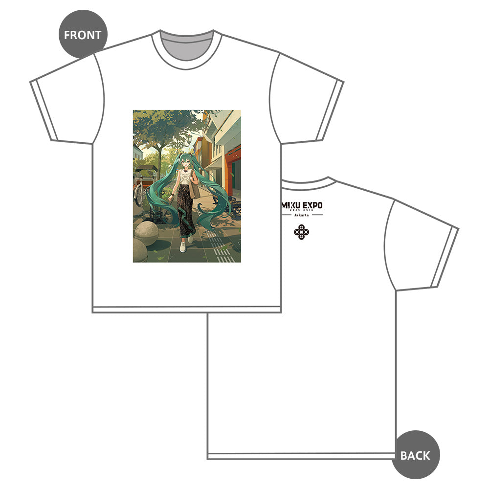 初音ミク MIKE EXPO 2025 ASIA ジャカルタ会場限定Tシャツ新品 Jakarta '25 Miku T-shirt – MIKU EXPO 2025 ASIA Official Goods Store