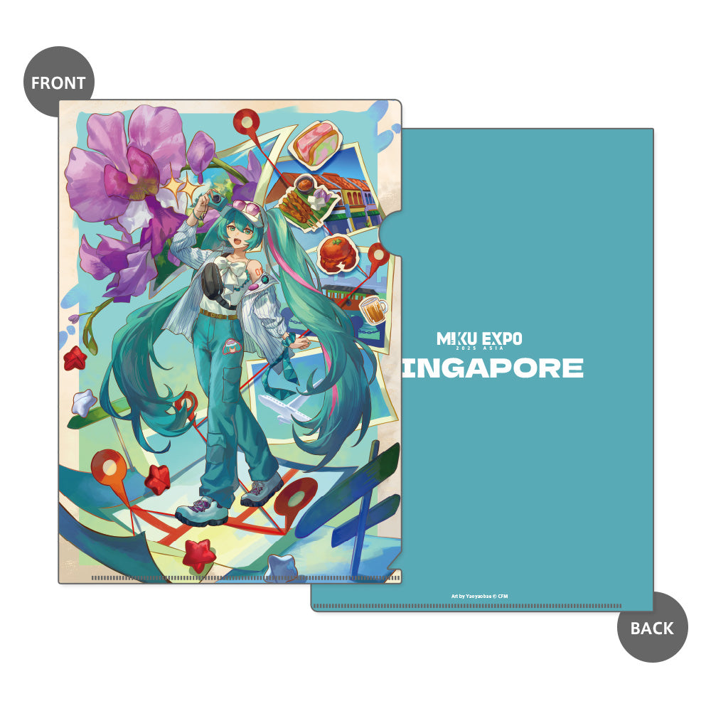 Singapore '25 Miku Clear File – MIKU EXPO 2025 ASIA Official Goods
