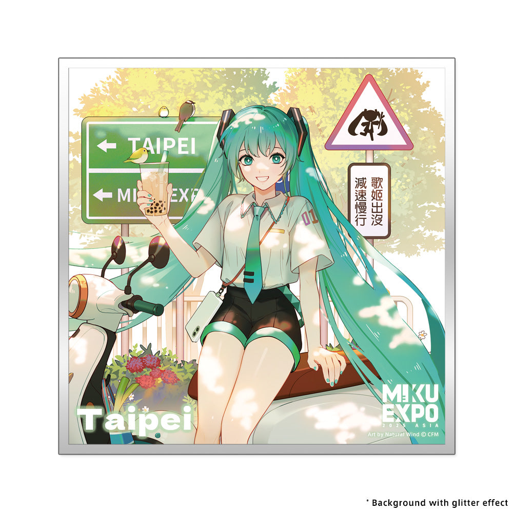 Taipei '25 Miku Acrylic Shikishi