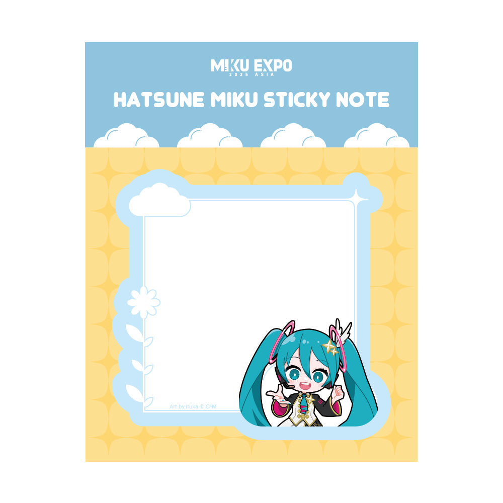 March Miku Sticky Note