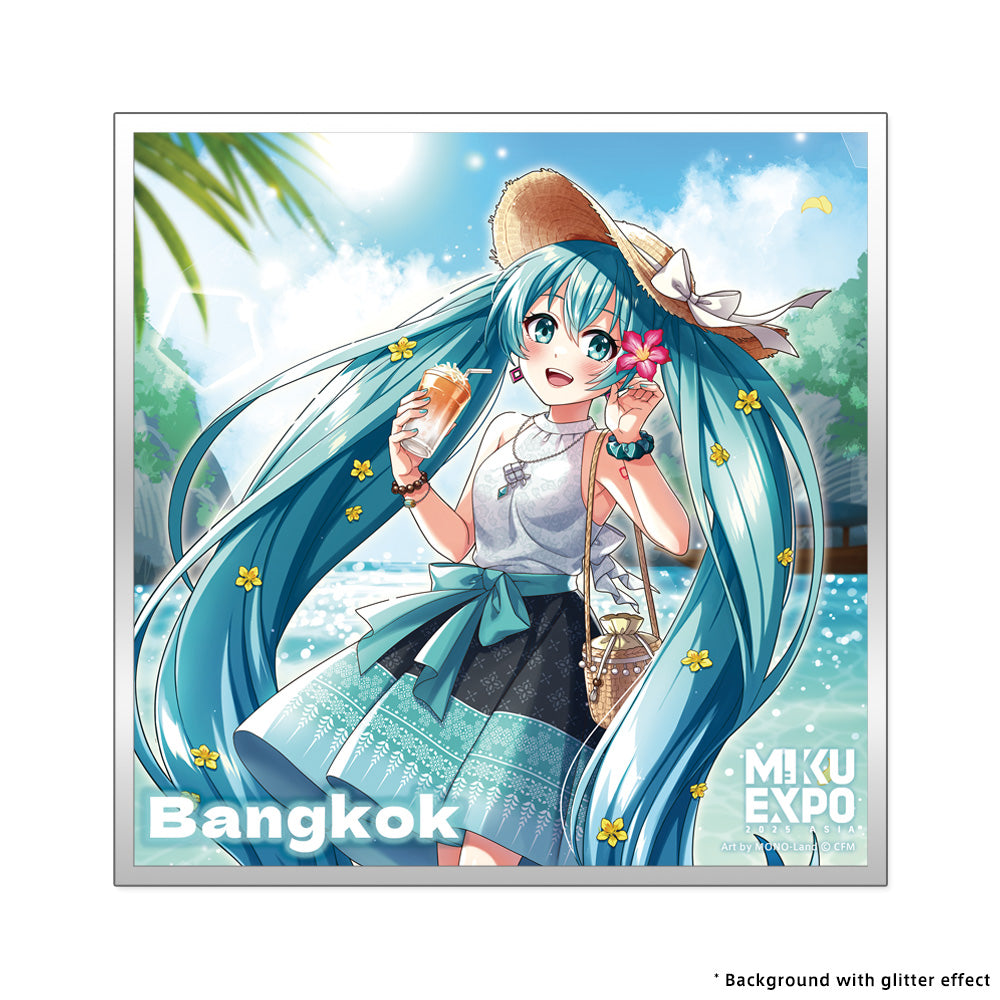 Bangkok '25 Miku Acrylic Shikishi
