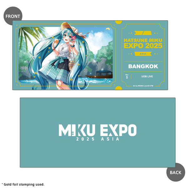 Bangkok '25 Miku Ticket Style Card