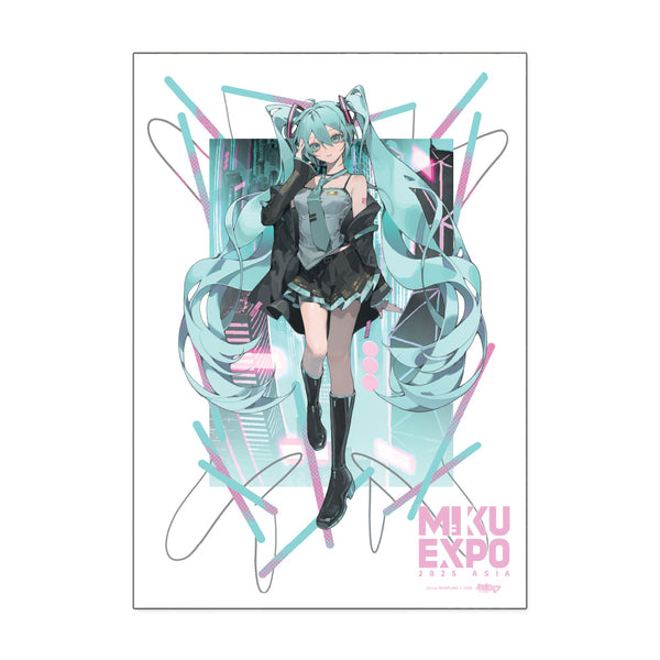 Hong Kong '25 Miku A3 Poster