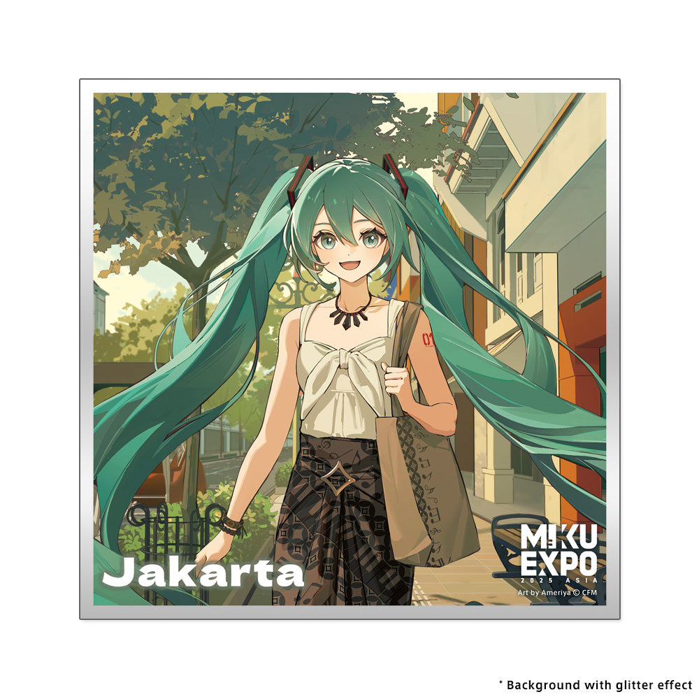 Jakarta '25 Miku Acrylic Shikishi