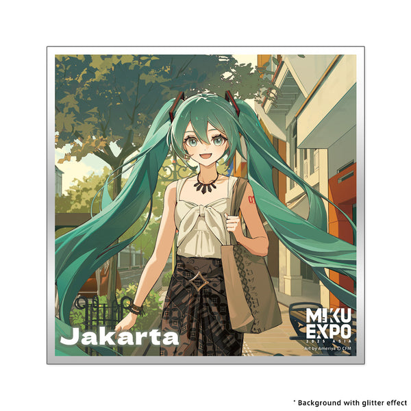 Jakarta '25 Miku Acrylic Shikishi
