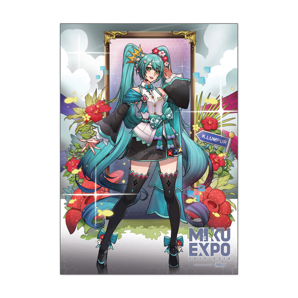 Kuala Lumpur '25 Miku A3 Poster