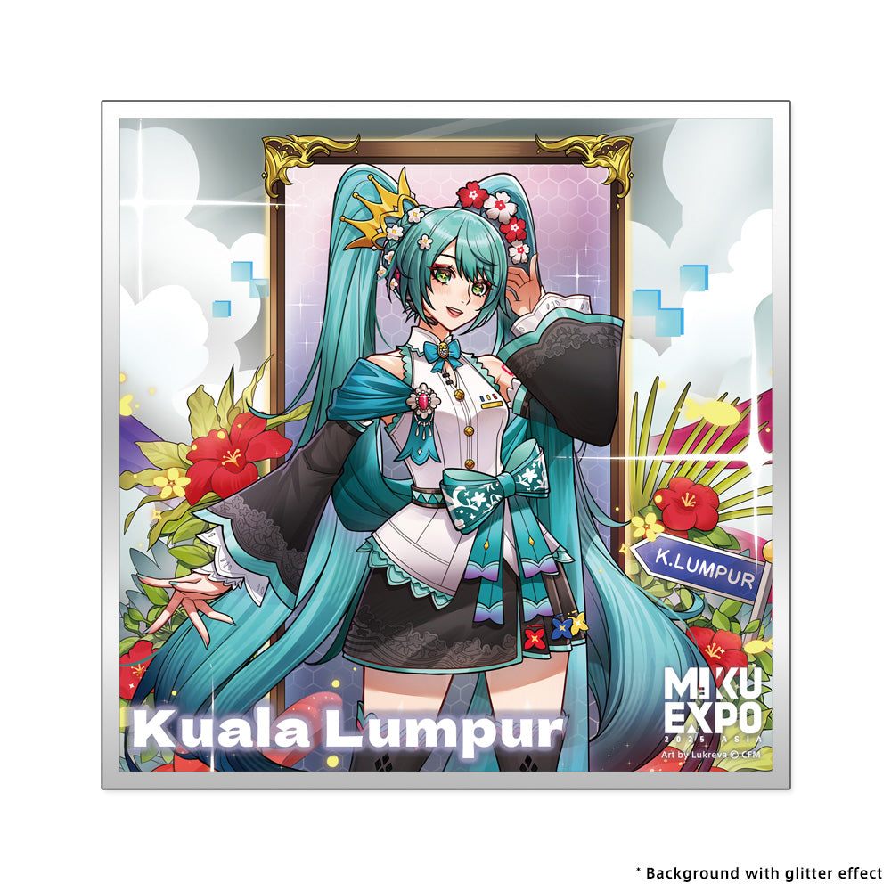 Kuala Lumpur '25 Miku Acrylic Shikishi