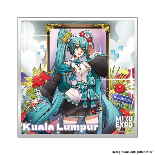 Kuala Lumpur '25 Miku Acrylic Shikishi