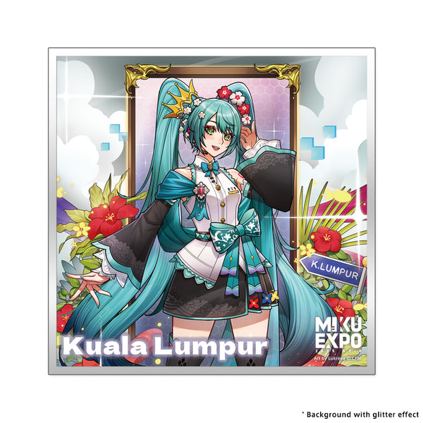 Kuala Lumpur '25 Miku Acrylic Shikishi