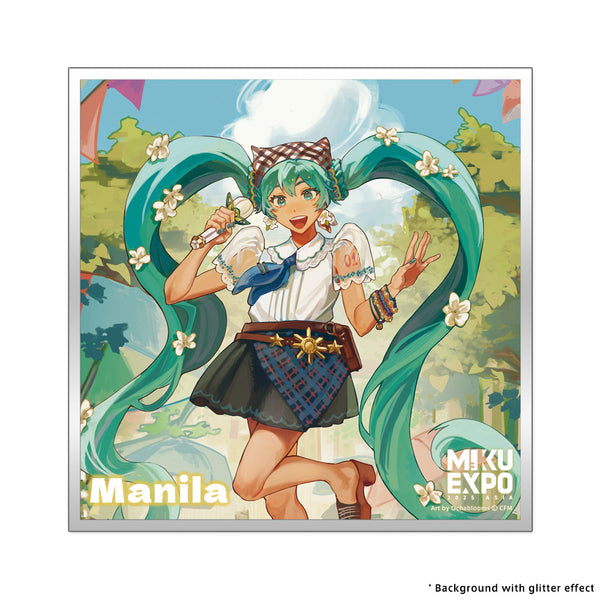 Manila '25 Miku Acrylic Shikishi
