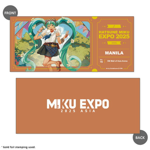 Manila '25 Miku Ticket Style Card