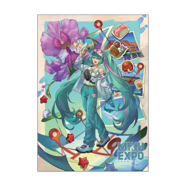 Singapore '25 Miku A3 Poster