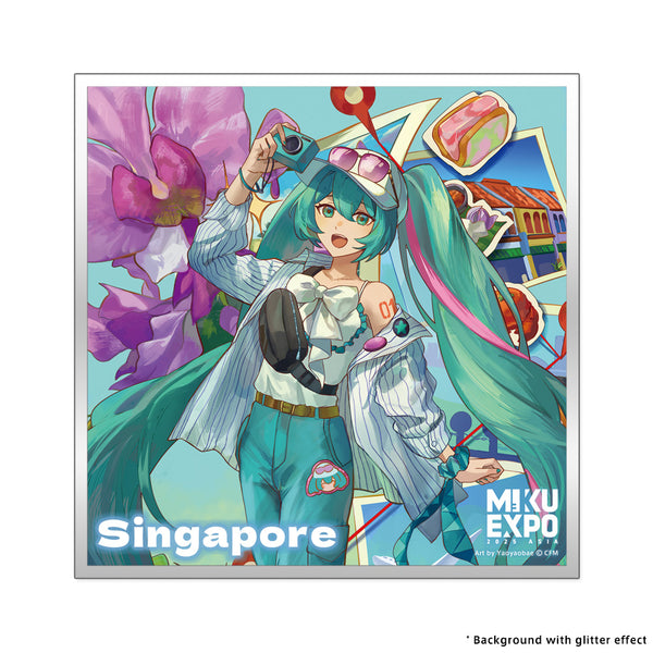 Singapore '25 Miku Acrylic Shikishi