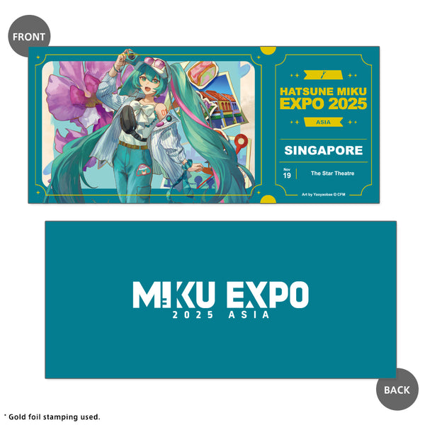 Singapore '25 Miku Ticket Style Card