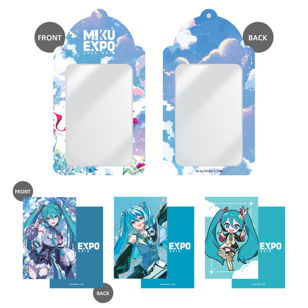miku expo card sleeves Card Holder Photo Card Set (Set of 3) – MIKU EXPO 2025 ASIA Official Goods Store